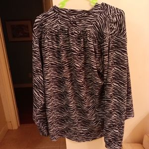 M lavie long sleeve blouse